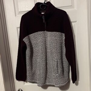 Maurices Rich Brown Textured Sweater